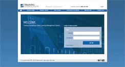 Desktop Screenshot of courses.trainingconsultants.com